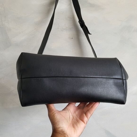 DKNY Tilly LOGO Small Zip Tote Black 12 X 8 - Picture 7 of 13